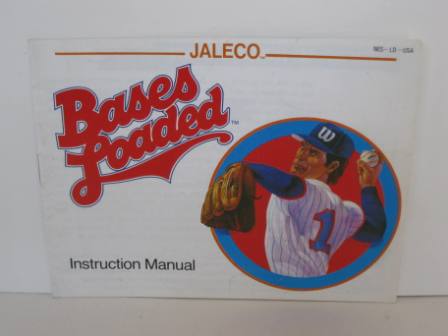 Bases Loaded (Orange Jaleco) - NES Manual